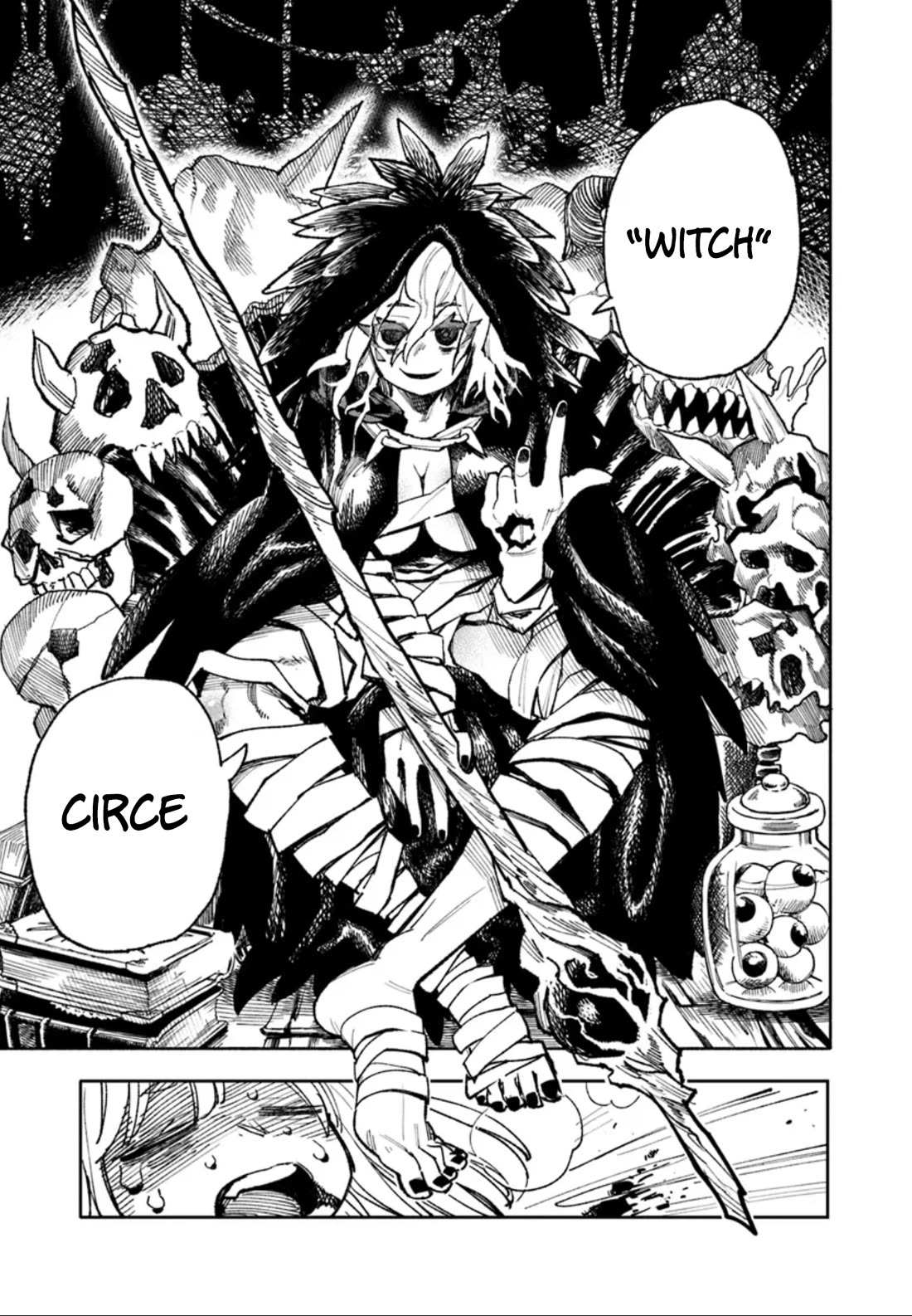 Samurai in Another World Chapter 17.5 page 5 - Chapter 17.5: Special Chapter - Witch