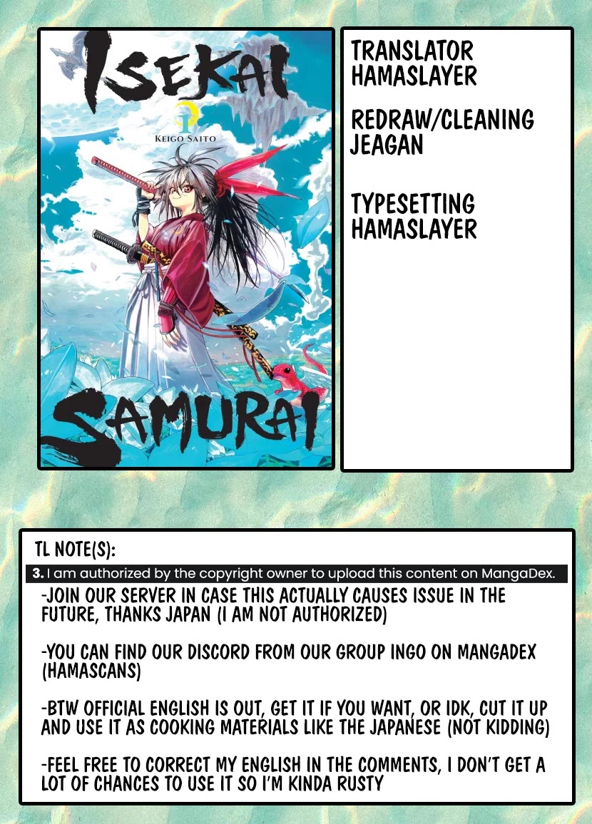 Samurai in Another World Chapter 40 page 1 - Chapter 40