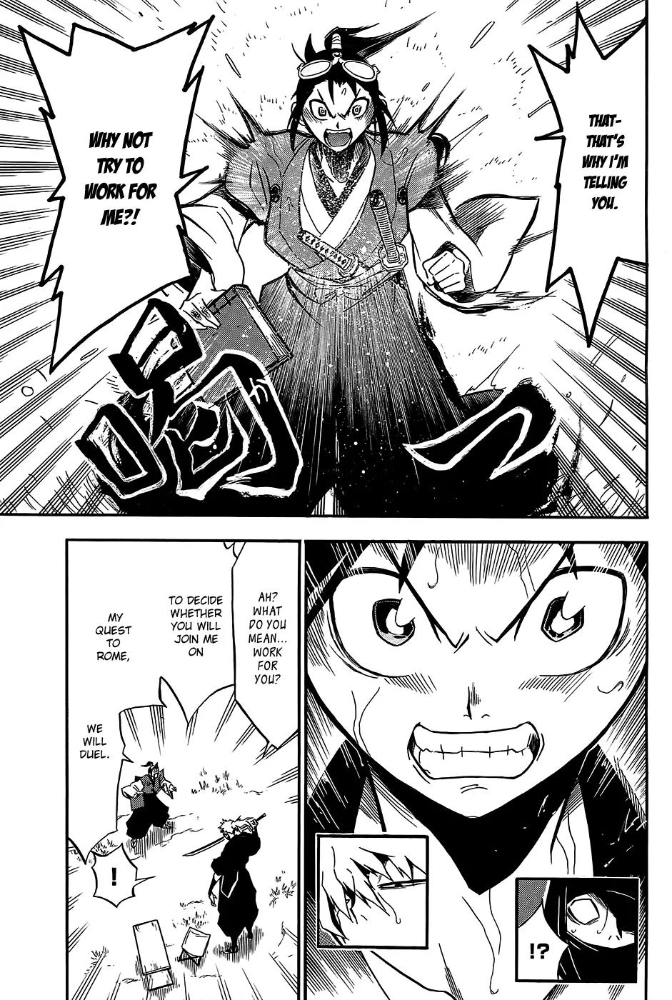 Samurai Ragazzi - Sengoku Shounen Seihou Kenbunroku Chapter 1 page 44 - Chapter 1: The West-ward Wind