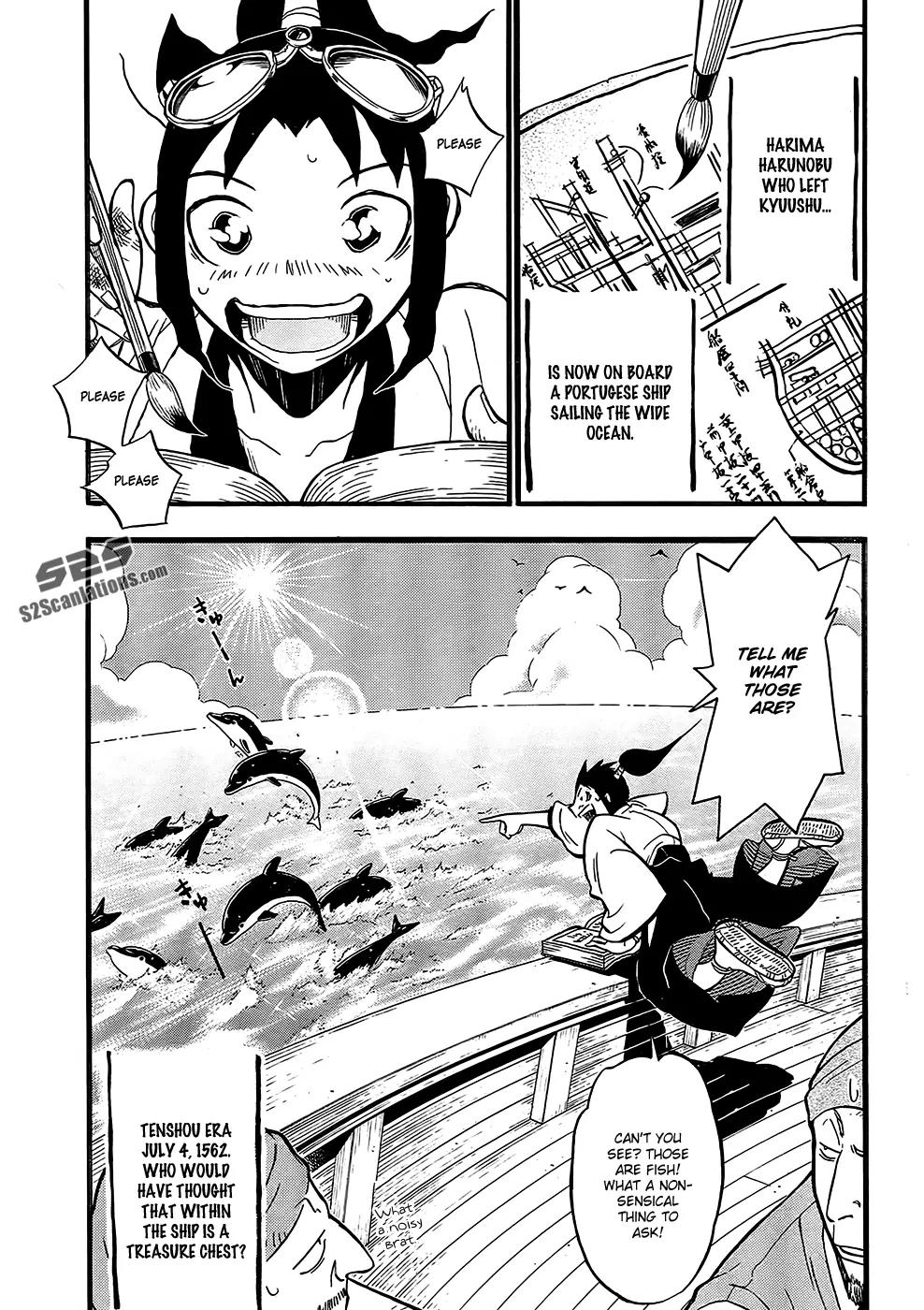 Samurai Ragazzi - Sengoku Shounen Seihou Kenbunroku Chapter 1 page 73 - Chapter 1: The West-ward Wind