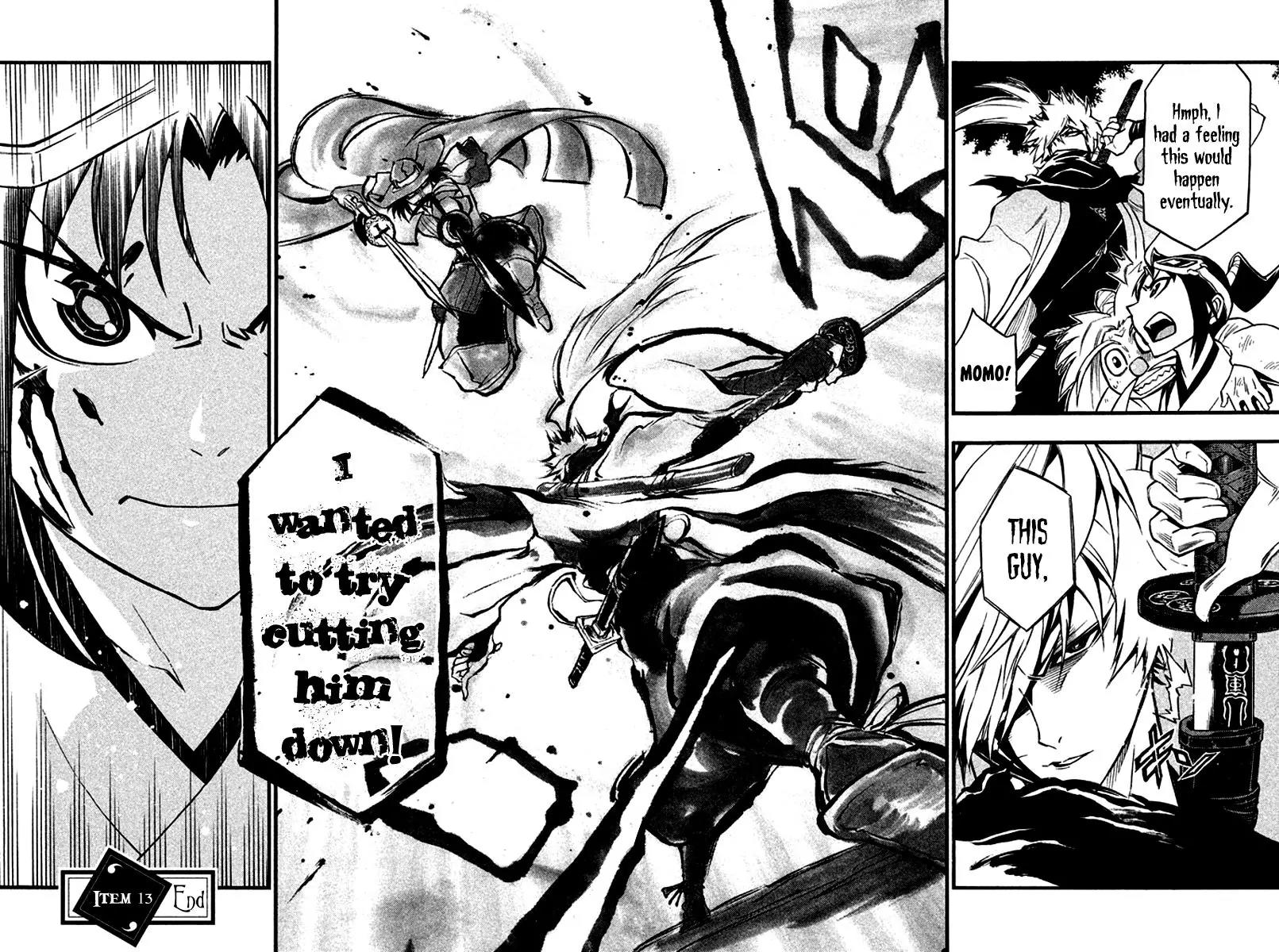 Samurai Ragazzi - Sengoku Shounen Seihou Kenbunroku Chapter 13 page 44 - Chapter 13: Shen Nongjia - Fate