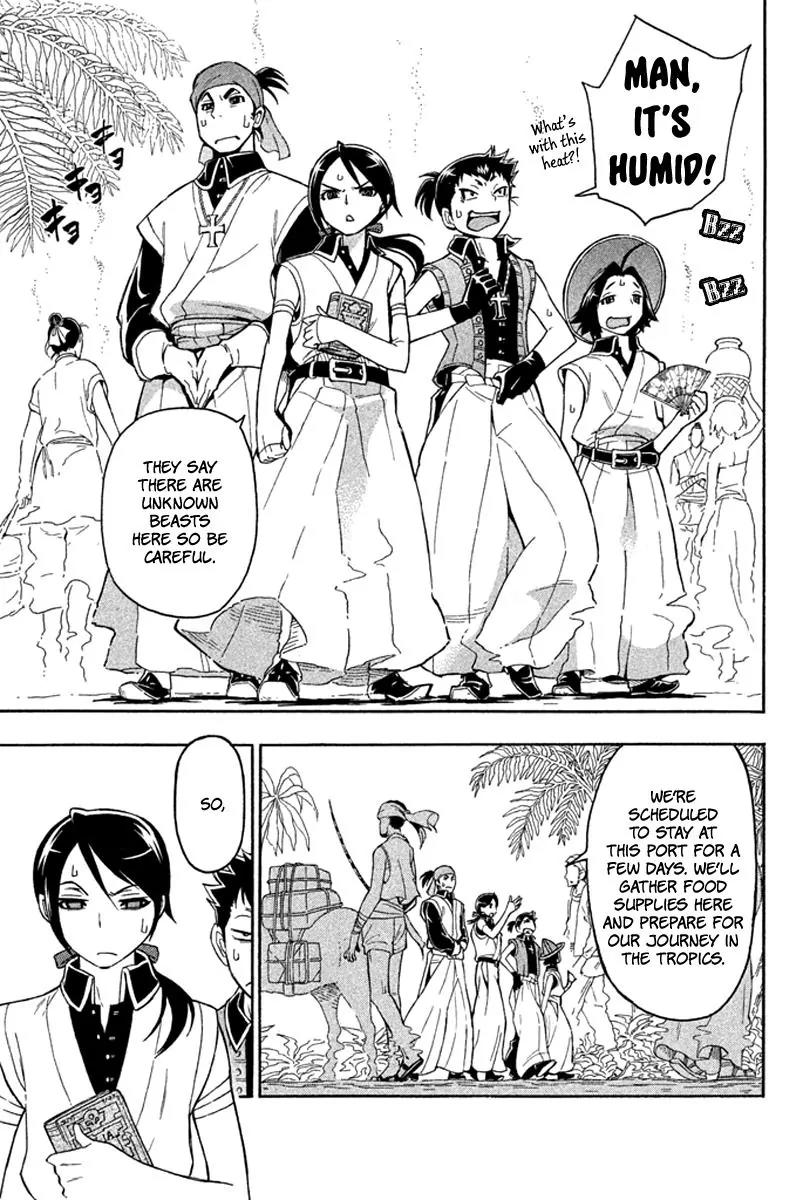 Samurai Ragazzi - Sengoku Shounen Seihou Kenbunroku Chapter 18 page 22 - Chapter 18: Tonankai Malacca - The Man Clad in Tropical Heat