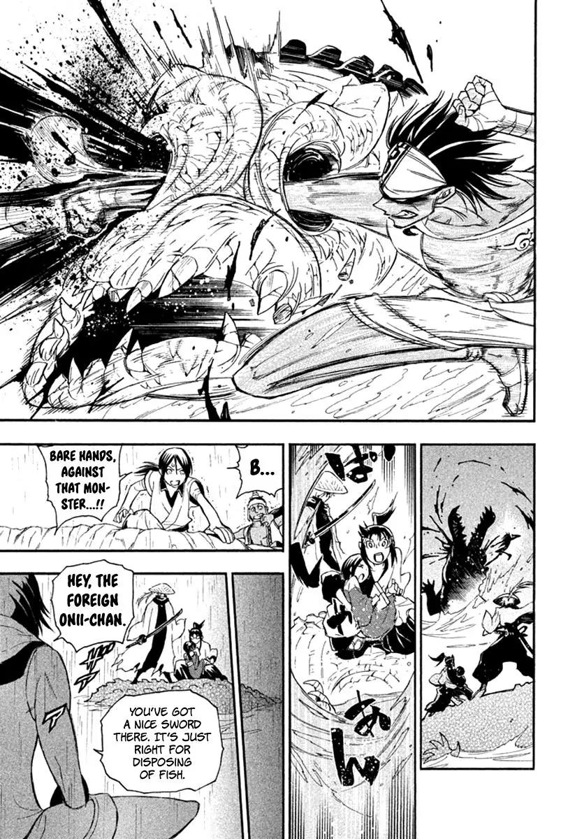 Samurai Ragazzi - Sengoku Shounen Seihou Kenbunroku Chapter 18 page 41 - Chapter 18: Tonankai Malacca - The Man Clad in Tropical Heat