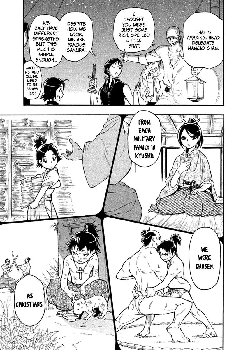Samurai Ragazzi - Sengoku Shounen Seihou Kenbunroku Chapter 18 page 8 - Chapter 18: Tonankai Malacca - The Man Clad in Tropical Heat