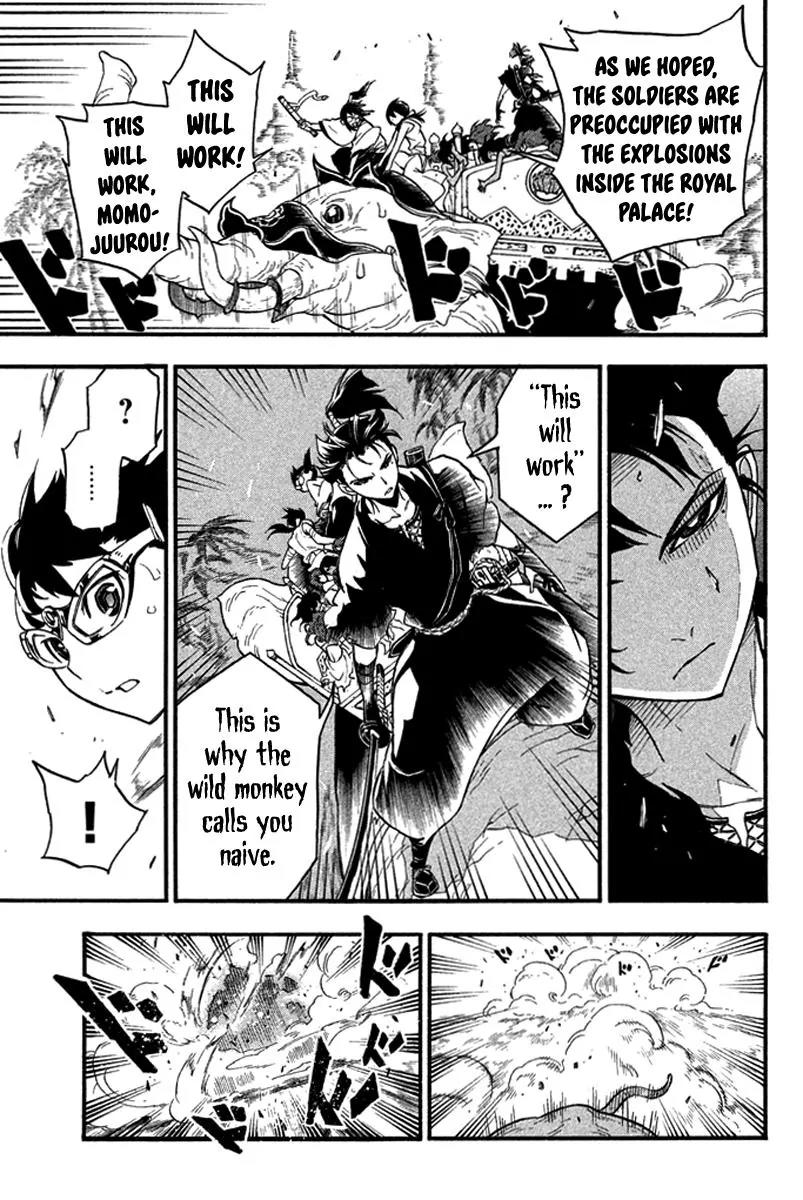 Samurai Ragazzi - Sengoku Shounen Seihou Kenbunroku Chapter 23 page 13 - Chapter 23: Hongsawadi - Escape