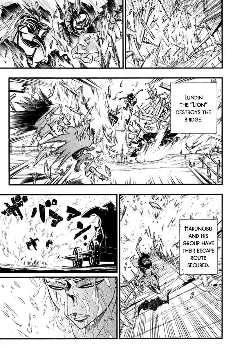 Samurai Ragazzi - Sengoku Shounen Seihou Kenbunroku Chapter 23 page 37 - Chapter 23: Hongsawadi - Escape
