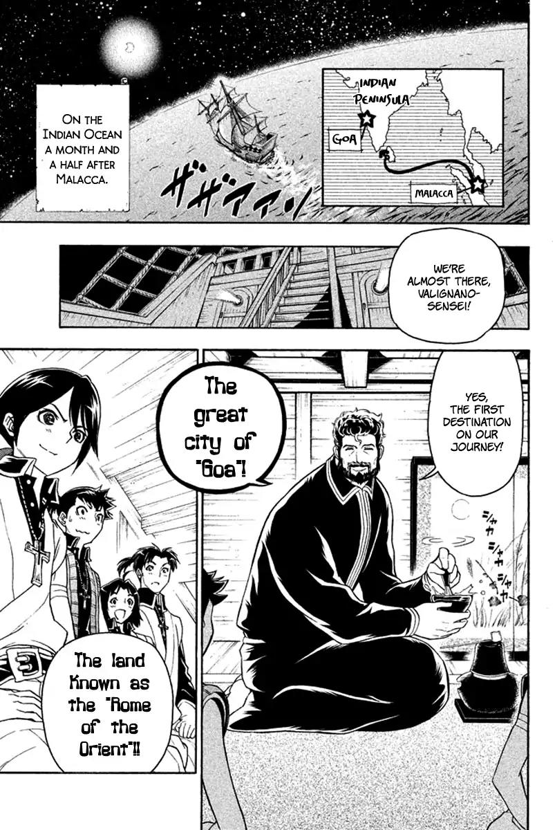 Samurai Ragazzi - Sengoku Shounen Seihou Kenbunroku Chapter 30 page 3 - Chapter 30: Shores of Ceylon - A Visitor from The Past