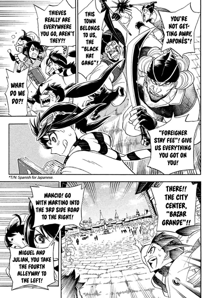 Samurai Ragazzi - Sengoku Shounen Seihou Kenbunroku Chapter 32 page 9 - Chapter 32: Rome Of The Orient: Goa - " Nobunaga" and the "Samurai"