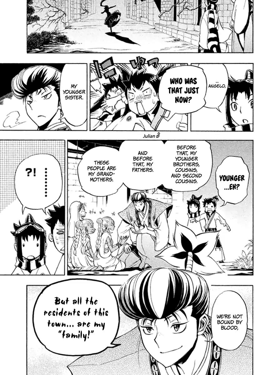 Samurai Ragazzi - Sengoku Shounen Seihou Kenbunroku Chapter 33 page 31 - Chapter 33: Goa - Dark Skinned Nobunaga and the Blue Eyed Samurai