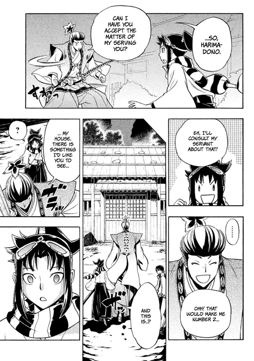 Samurai Ragazzi - Sengoku Shounen Seihou Kenbunroku Chapter 33 page 35 - Chapter 33: Goa - Dark Skinned Nobunaga and the Blue Eyed Samurai