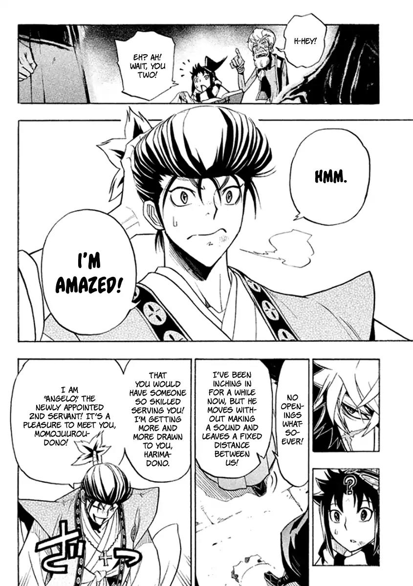 Samurai Ragazzi - Sengoku Shounen Seihou Kenbunroku Chapter 34 page 44 - Chapter 34: "Thug Cow" ards in the Dark Night