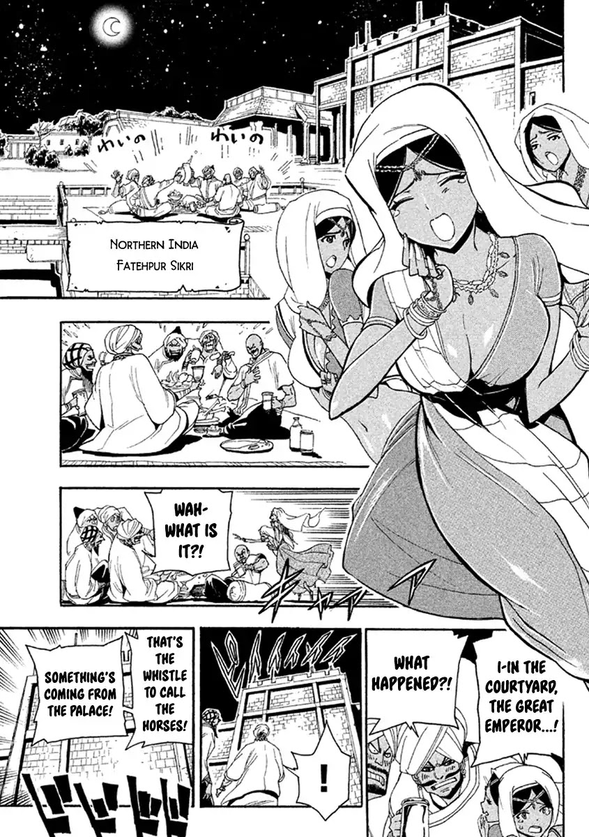 Samurai Ragazzi - Sengoku Shounen Seihou Kenbunroku Chapter 38 page 2 - Chapter 38: Northern India - Sprinting Battle
