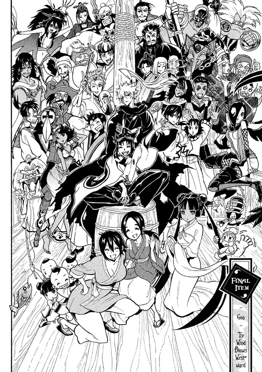 Samurai Ragazzi - Sengoku Shounen Seihou Kenbunroku Chapter 39 page 3 - Chapter 39: ~Goa~ The Wind Blows West-ward [End]