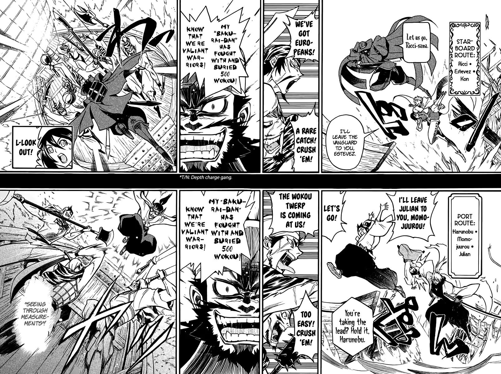 Samurai Ragazzi - Sengoku Shounen Seihou Kenbunroku Chapter 8 page 21 - Chapter 8: Ming Continent - The Two Master/Servant Pairs