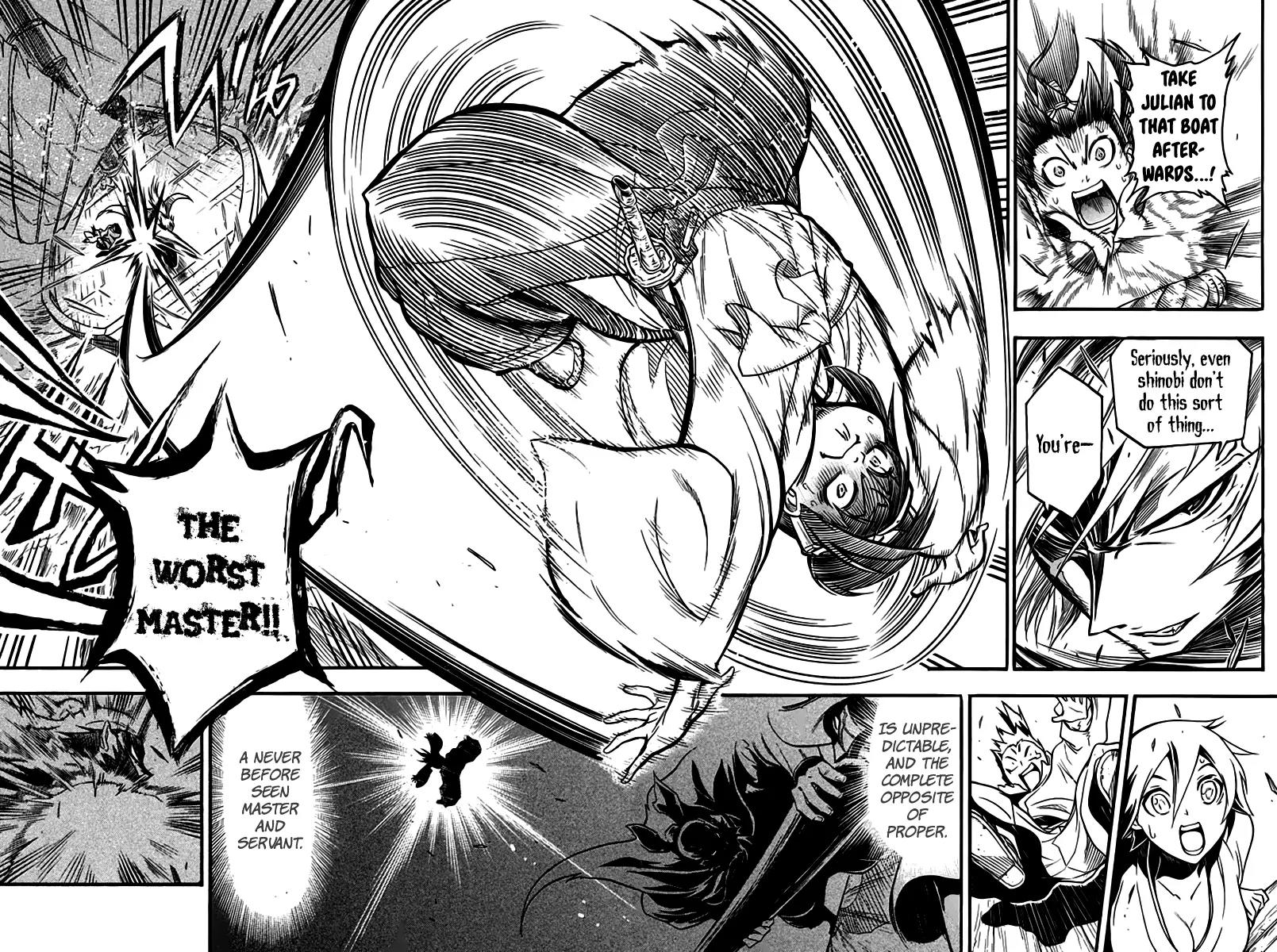 Samurai Ragazzi - Sengoku Shounen Seihou Kenbunroku Chapter 8 page 35 - Chapter 8: Ming Continent - The Two Master/Servant Pairs
