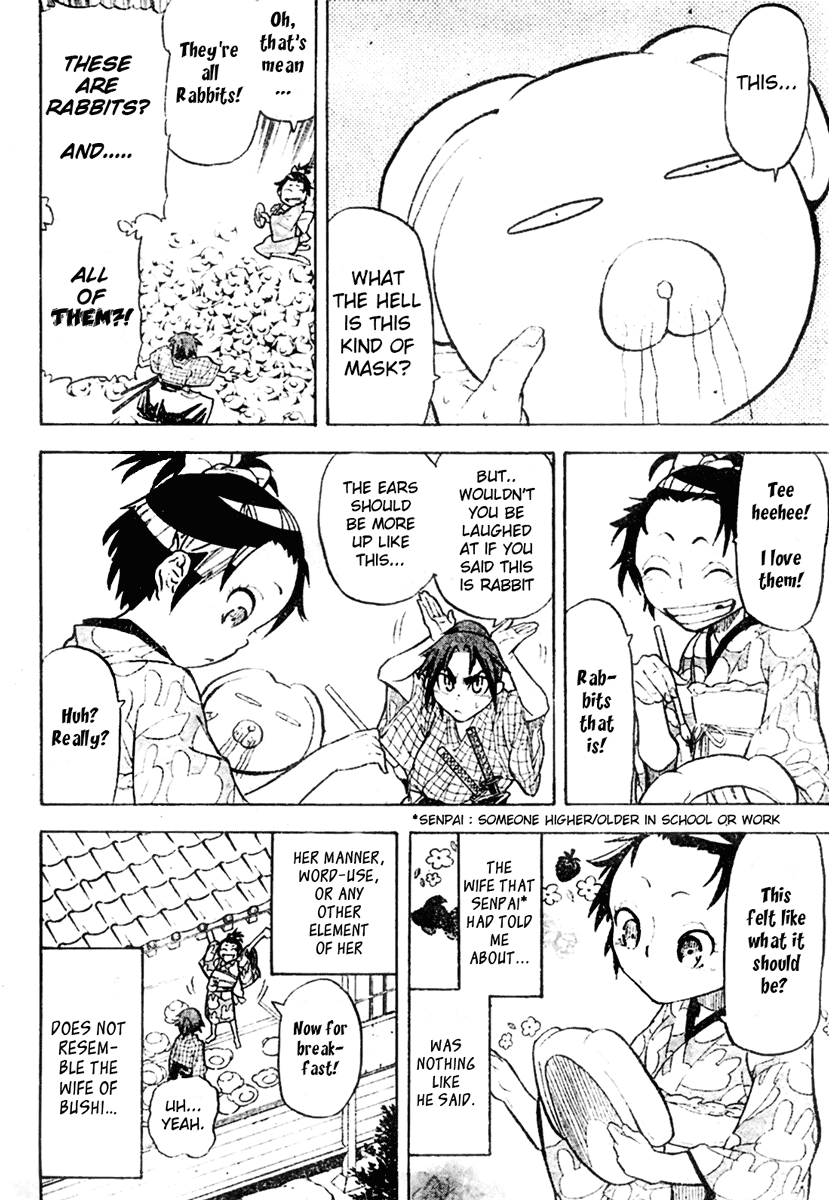 Samurai Usagi Chapter 1 page 20 - Chapter 1: The Rabbit Leapt and Leapt is the Rabbit