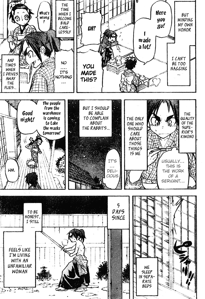 Samurai Usagi Chapter 1 page 21 - Chapter 1: The Rabbit Leapt and Leapt is the Rabbit