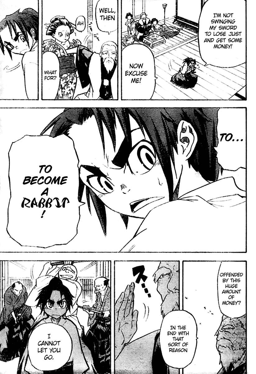 Samurai Usagi Chapter 1 page 47 - Chapter 1: The Rabbit Leapt and Leapt is the Rabbit