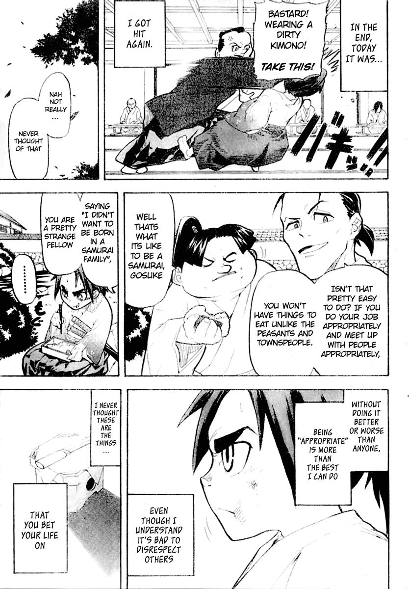 Samurai Usagi Chapter 1 page 5 - Chapter 1: The Rabbit Leapt and Leapt is the Rabbit