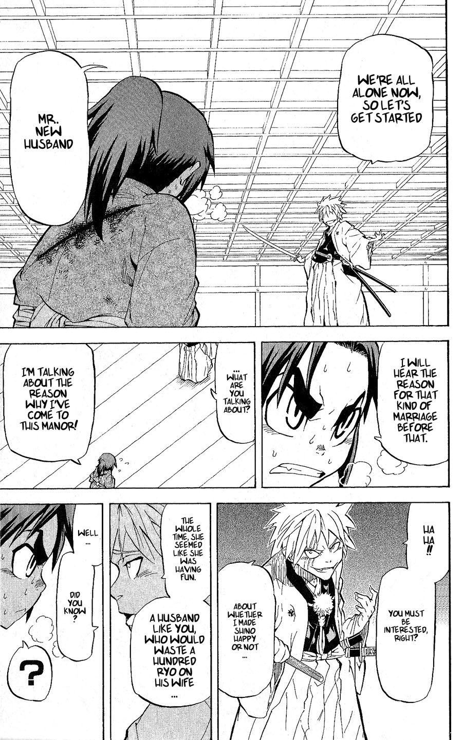 Samurai Usagi Chapter 11 page 5 - Chapter 11: Husband, A Common Wound