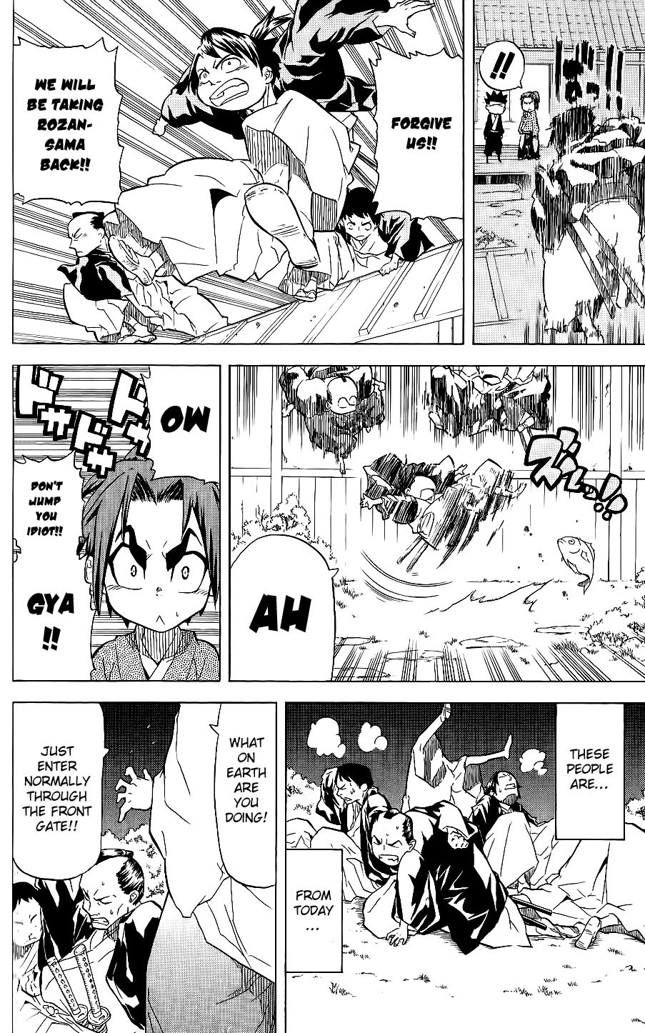 Samurai Usagi Chapter 14 page 4 - Chapter 14: Usagi Dojo's Collapse