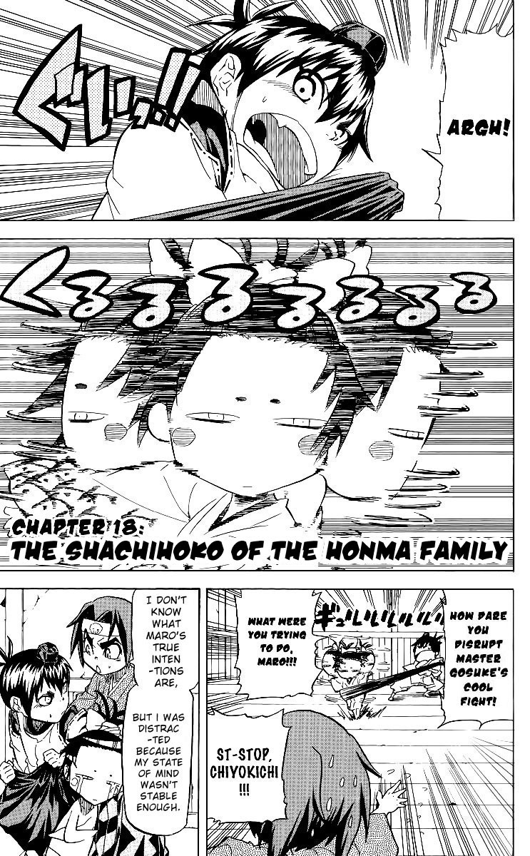 Samurai Usagi Chapter 18 page 1 - Chapter 18: The Shachihoko of the Honma Family
