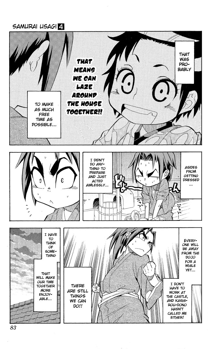 Samurai Usagi Chapter 29 page 13 - Chapter 29: A Day Alone Together, Part One