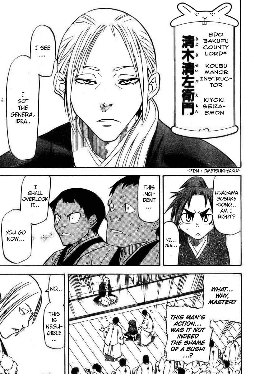 Samurai Usagi Chapter 3 page 15 - Chapter 3: Gosuke, Cogitates the Way of Bushi!