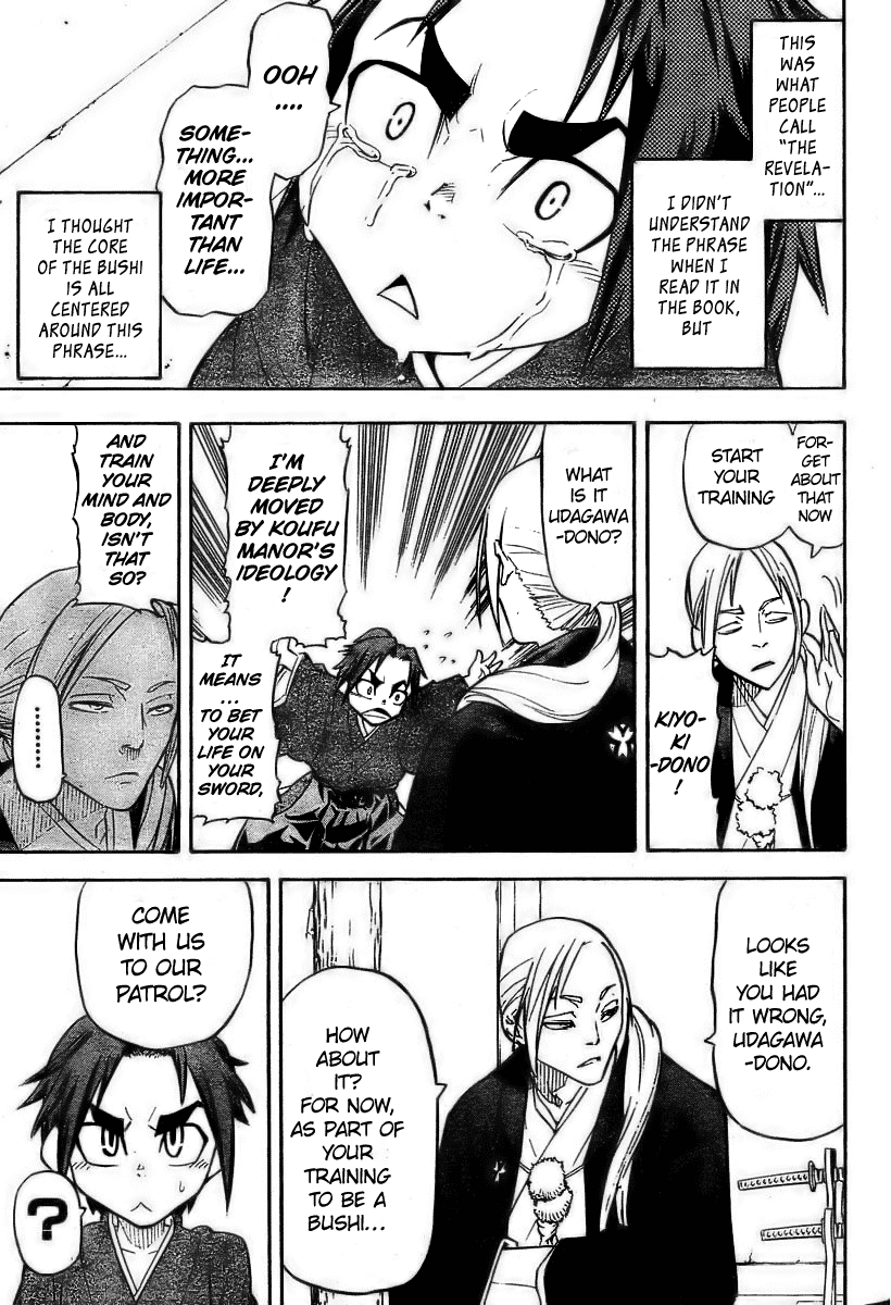 Samurai Usagi Chapter 3 page 17 - Chapter 3: Gosuke, Cogitates the Way of Bushi!