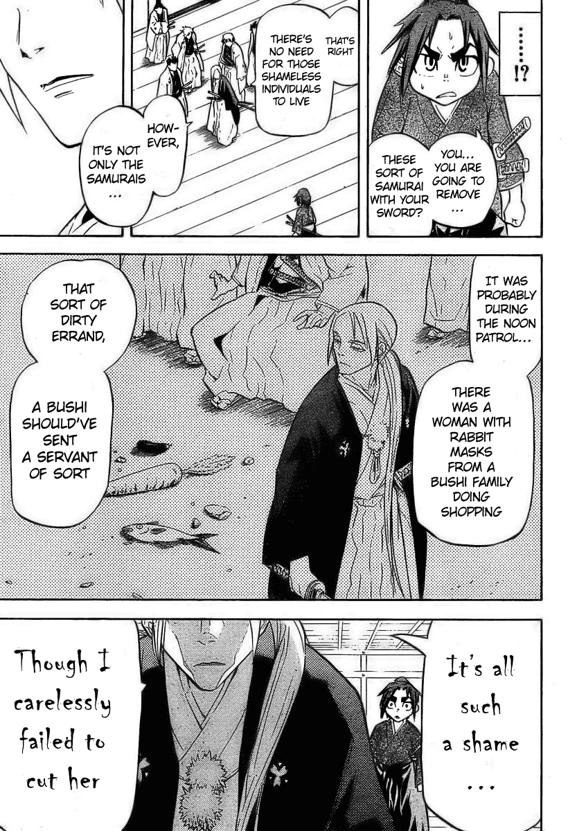 Samurai Usagi Chapter 3 page 19 - Chapter 3: Gosuke, Cogitates the Way of Bushi!