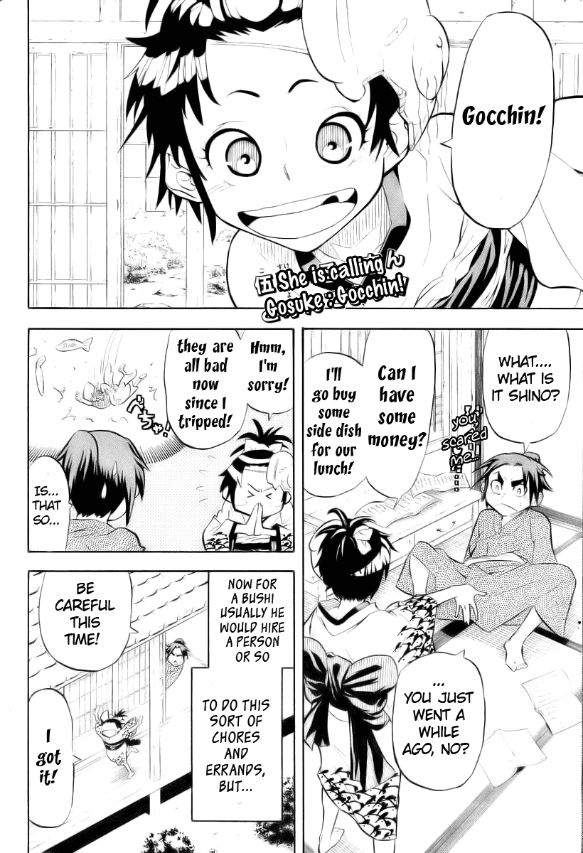 Samurai Usagi Chapter 3 page 2 - Chapter 3: Gosuke, Cogitates the Way of Bushi!
