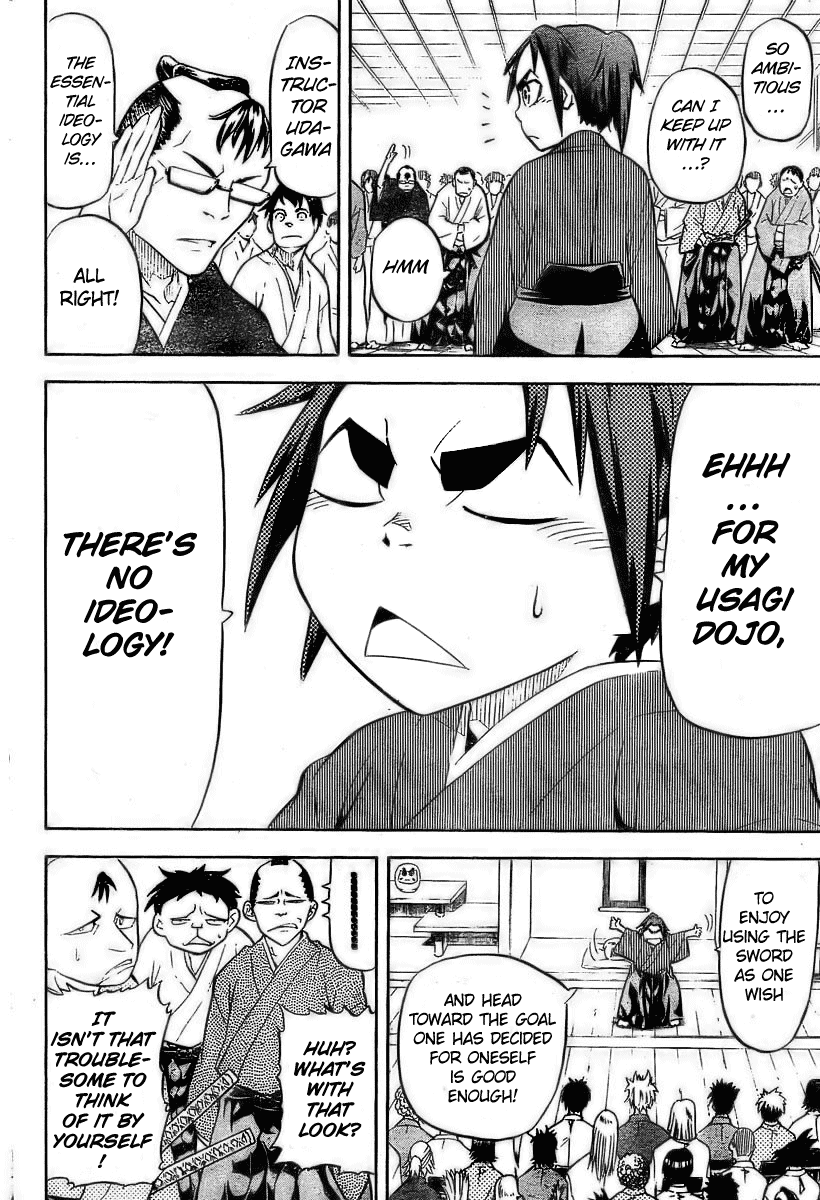 Samurai Usagi Chapter 3 page 24 - Chapter 3: Gosuke, Cogitates the Way of Bushi!