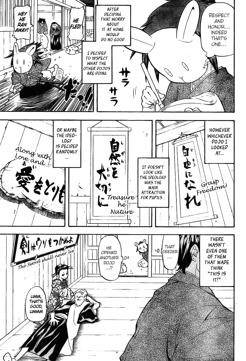 Samurai Usagi Chapter 3 page 9 - Chapter 3: Gosuke, Cogitates the Way of Bushi!