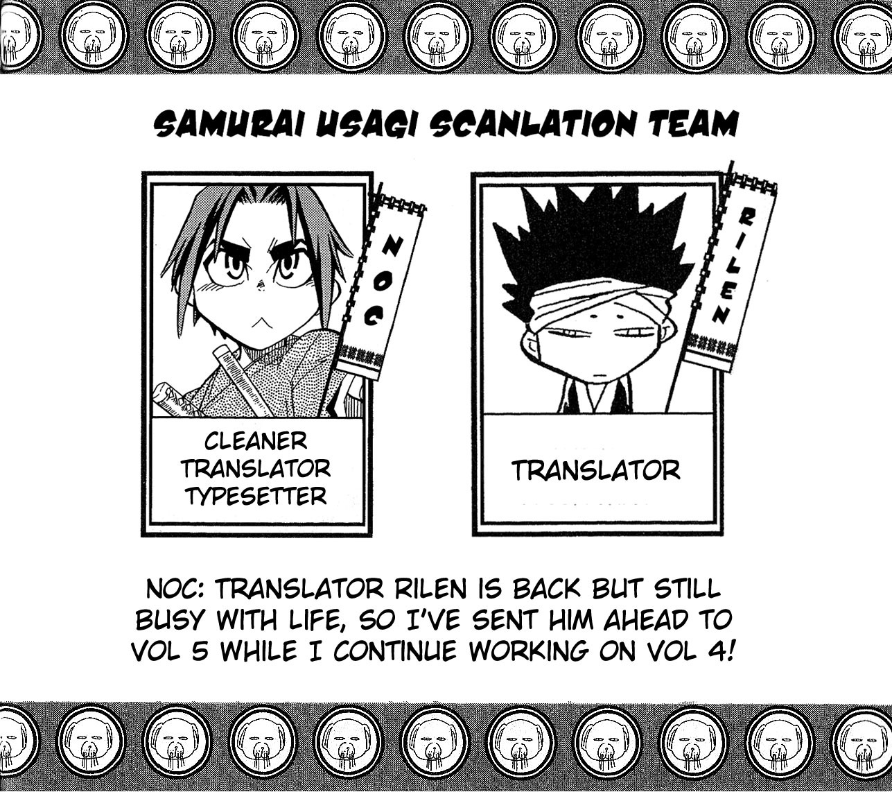Samurai Usagi Chapter 32 page 20 - Chapter 32: A Day Alone Together, Part Four