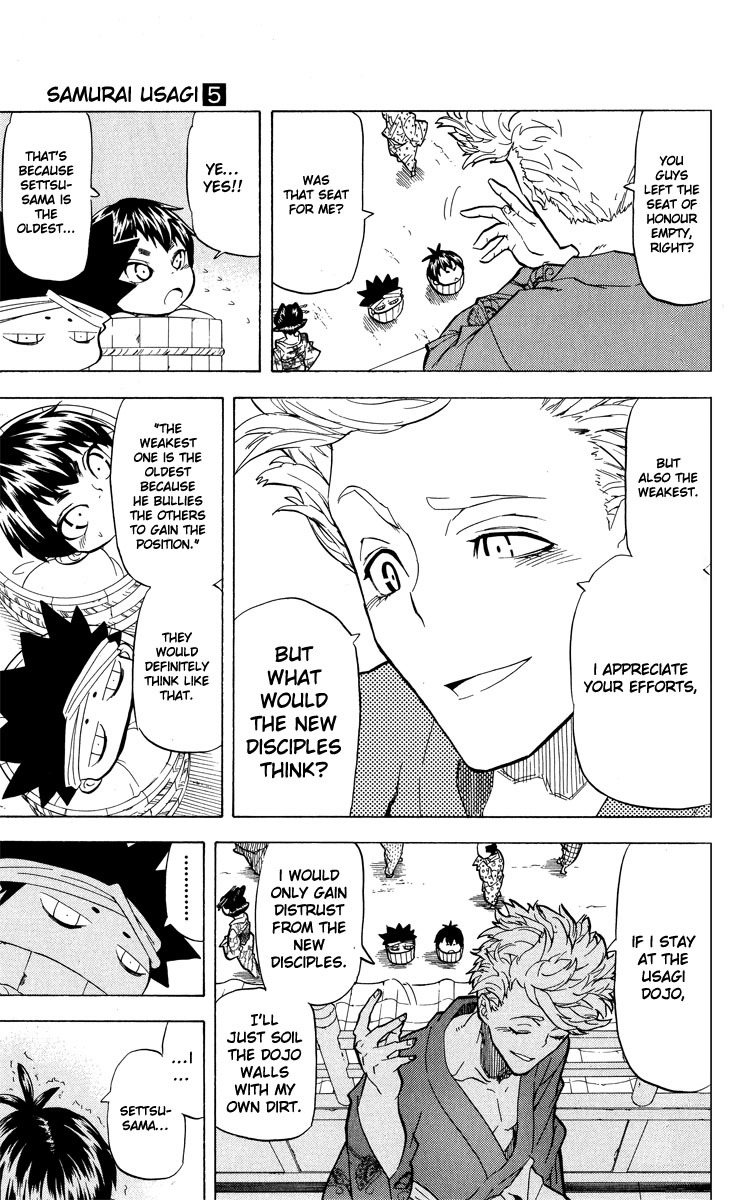 Samurai Usagi Chapter 35 page 10 - Chapter 35: The Training That Could Never Start