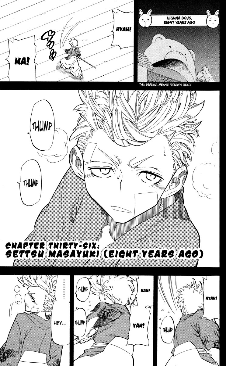 Samurai Usagi Chapter 36 page 1 - Chapter 36: Settsu Masayuki (Eight Years Ago)