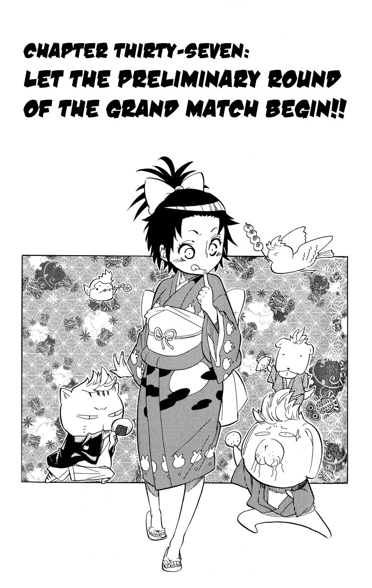 Samurai Usagi Chapter 37 page 1 - Chapter 37: Let the Preliminary Round of the Grand Match Begin!!