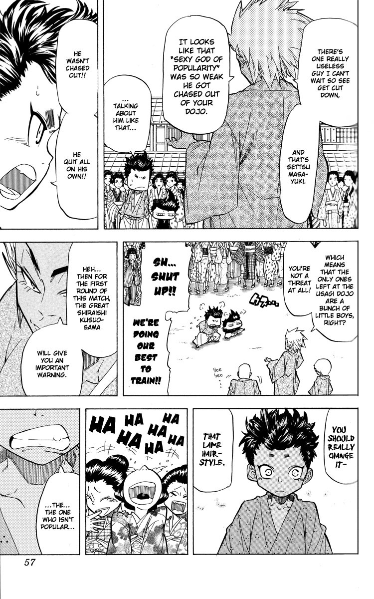 Samurai Usagi Chapter 37 page 11 - Chapter 37: Let the Preliminary Round of the Grand Match Begin!!