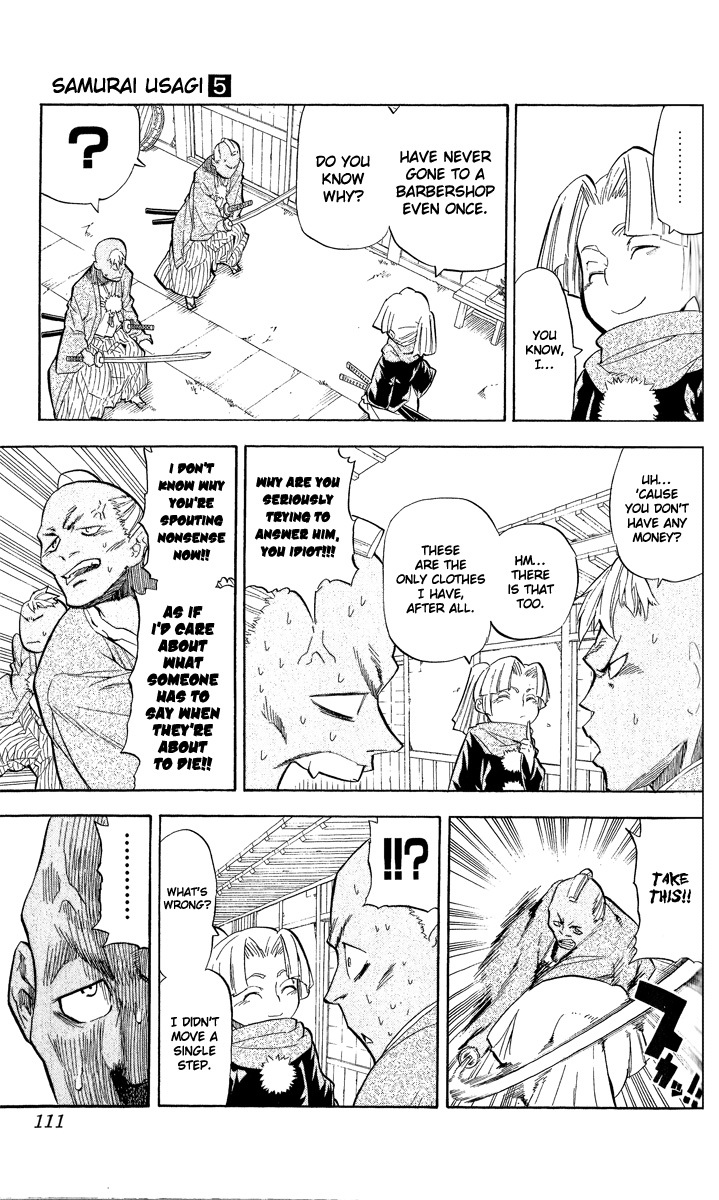 Samurai Usagi Chapter 40 page 5 - Chapter 40: Friends and Acquaintances