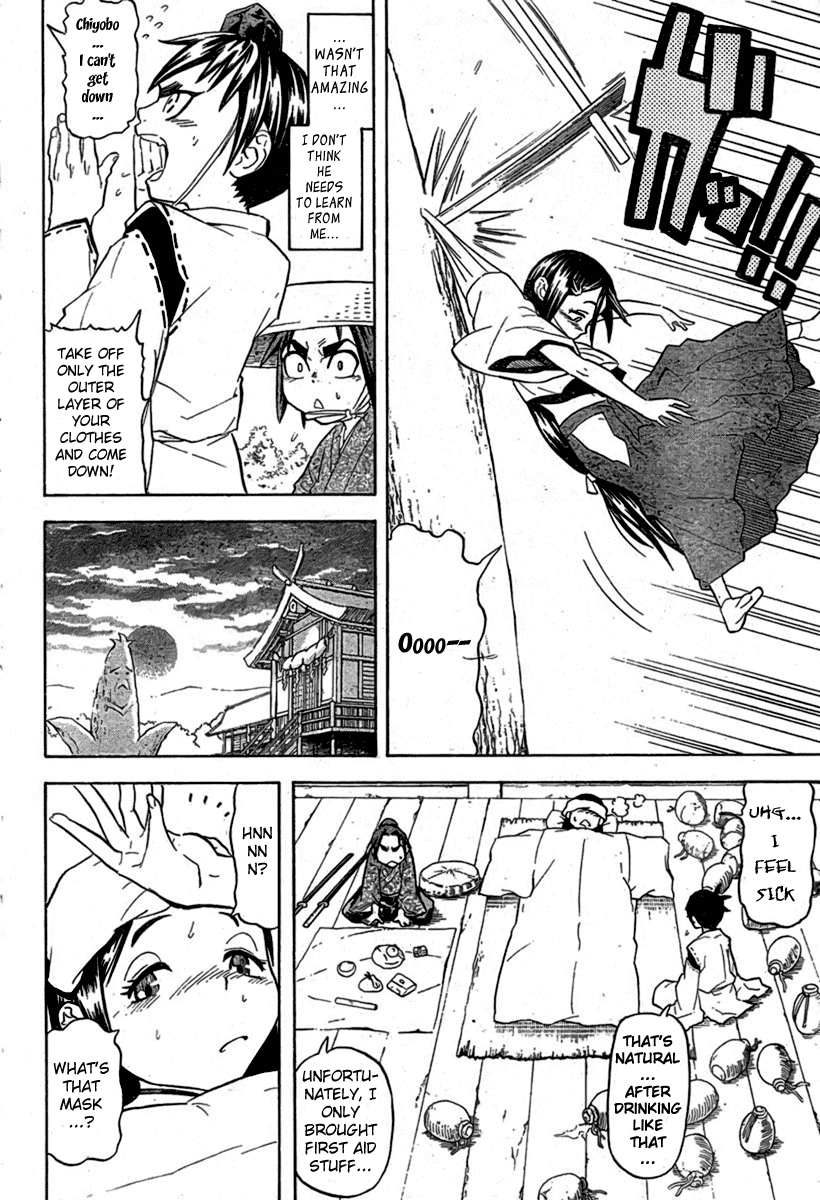 Samurai Usagi Chapter 5 page 10 - Chapter 5: Statue of God and the Drunken Miko