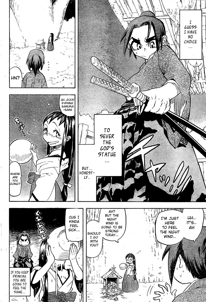 Samurai Usagi Chapter 5 page 14 - Chapter 5: Statue of God and the Drunken Miko