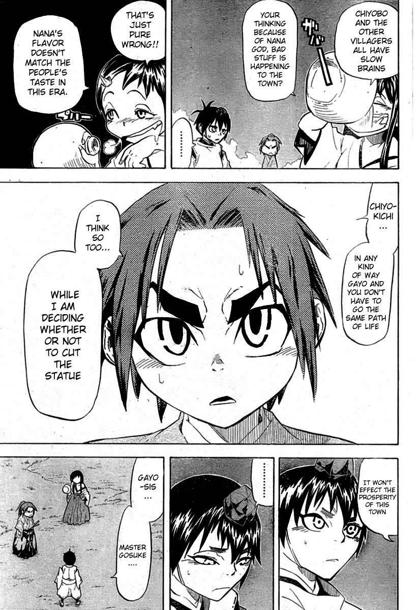 Samurai Usagi Chapter 5 page 17 - Chapter 5: Statue of God and the Drunken Miko