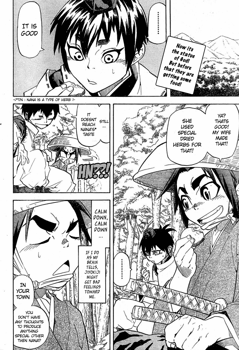 Samurai Usagi Chapter 5 page 2 - Chapter 5: Statue of God and the Drunken Miko
