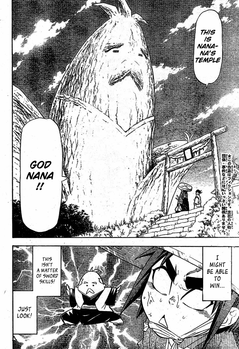 Samurai Usagi Chapter 5 page 6 - Chapter 5: Statue of God and the Drunken Miko