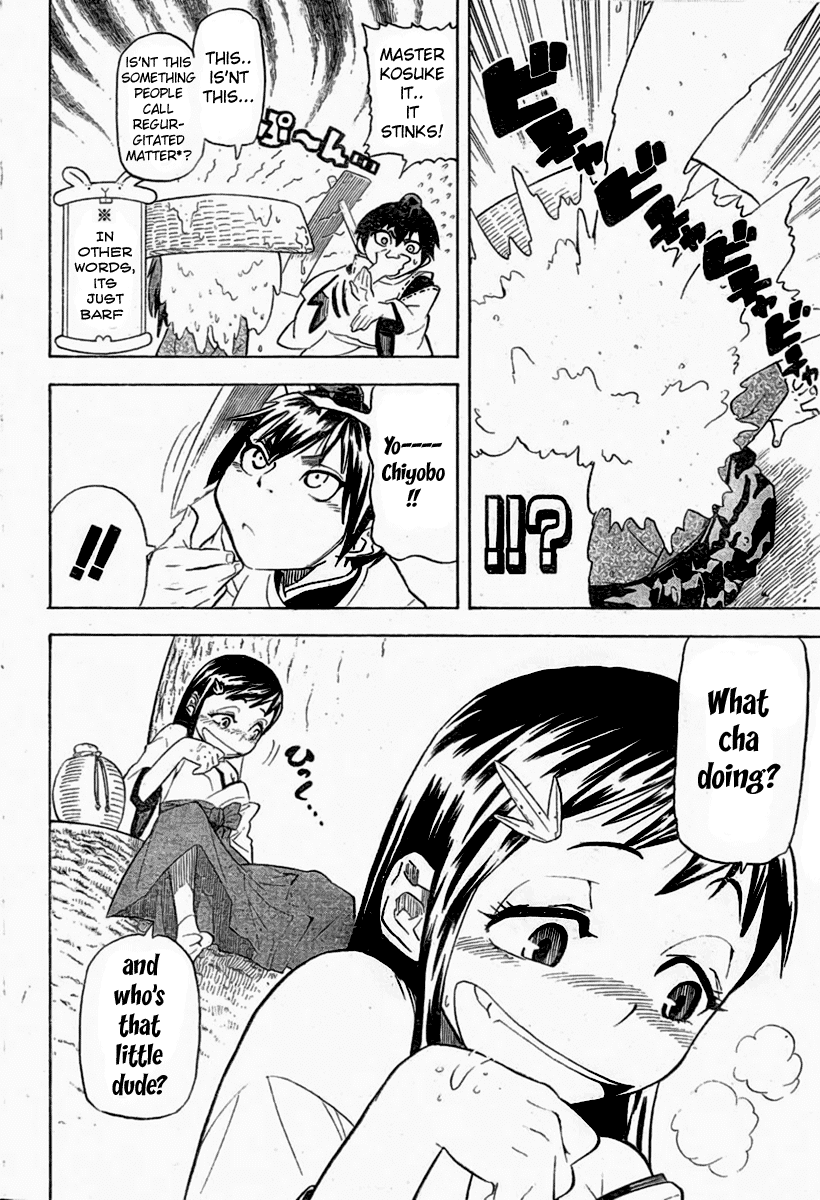 Samurai Usagi Chapter 5 page 8 - Chapter 5: Statue of God and the Drunken Miko