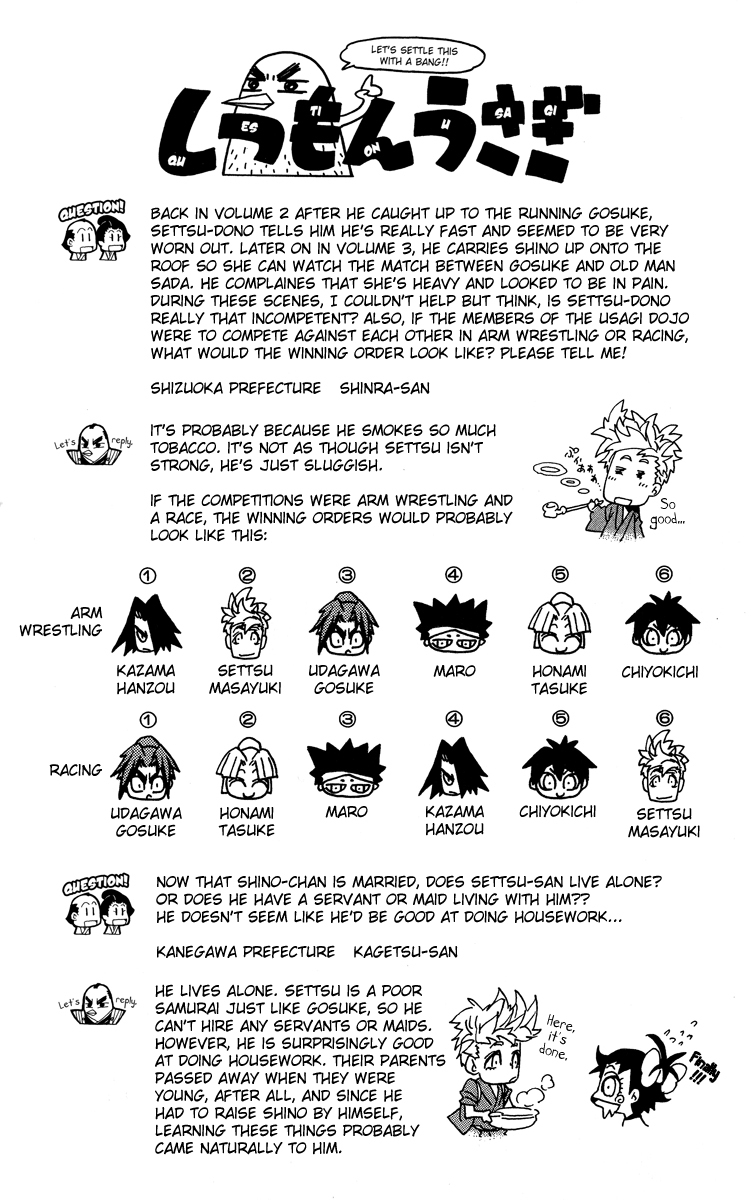 Samurai Usagi Chapter 52.5 page 11 - Chapter 52.5: Extra: The Tales of Urashima Gotarou