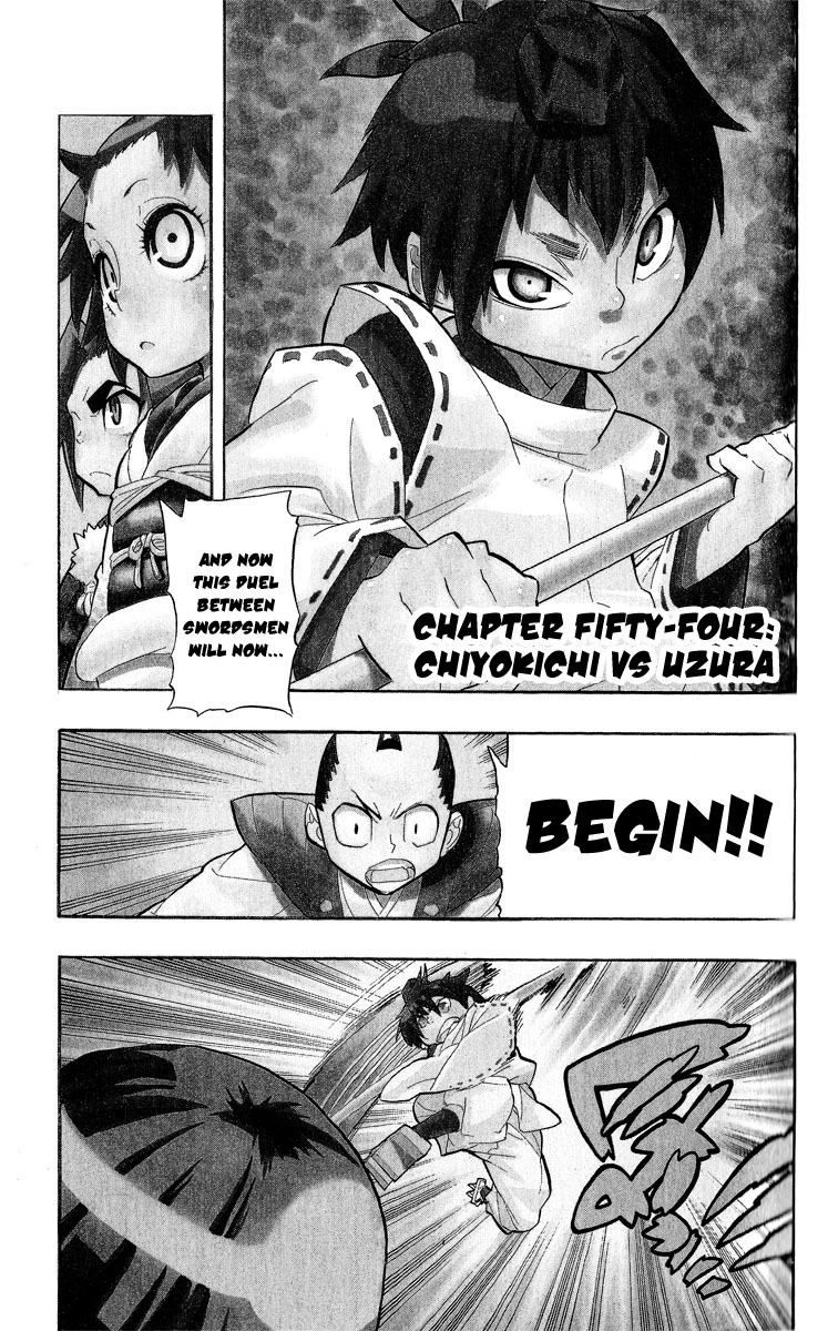 Samurai Usagi Chapter 54 page 2 - Chapter 54: Chiyokichi vs. Uzura