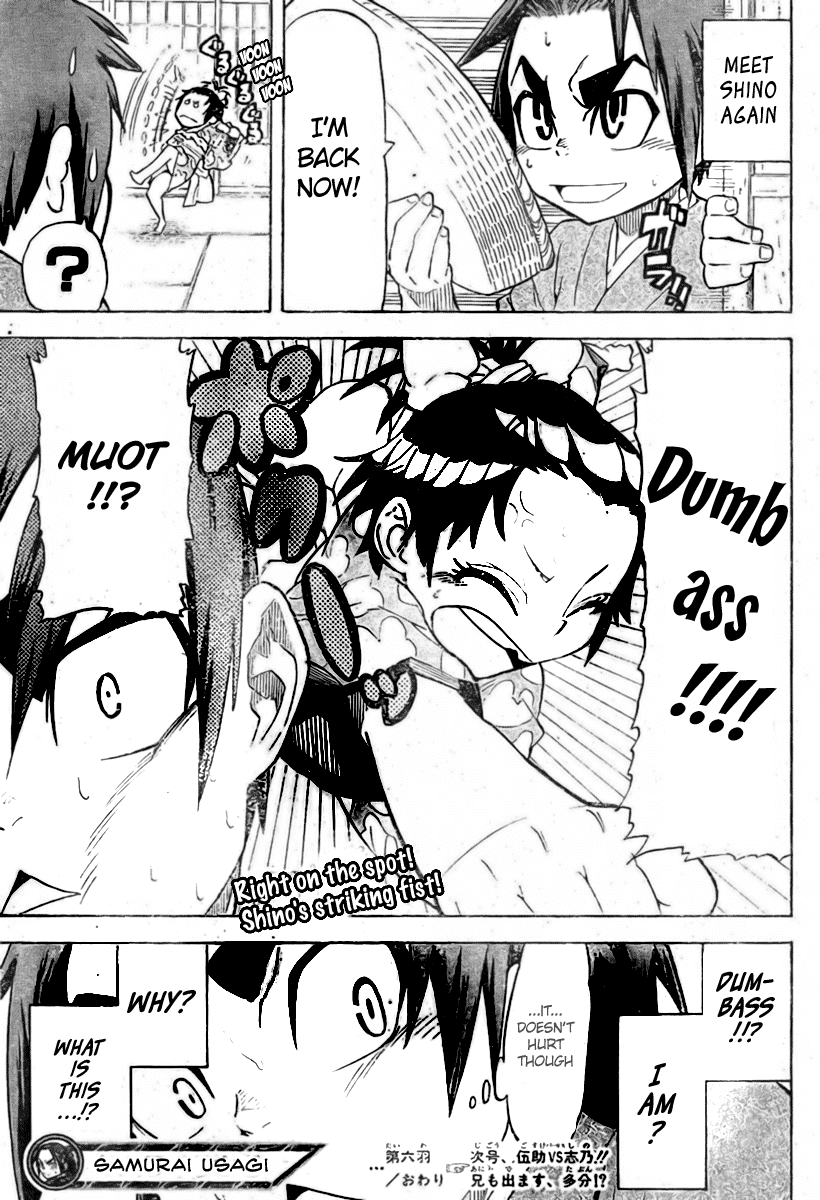 Samurai Usagi Chapter 6 page 19 - Chapter 6: The Real Regional Delicacy