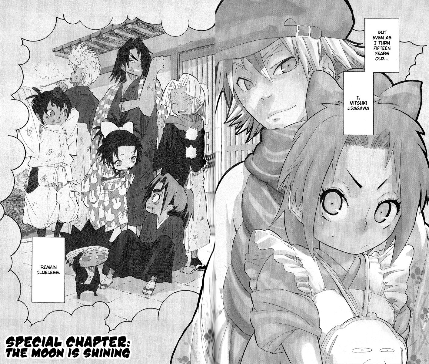 Samurai Usagi Chapter 67.1 page 2 - Chapter 67.1: Special: The Moon is Shining