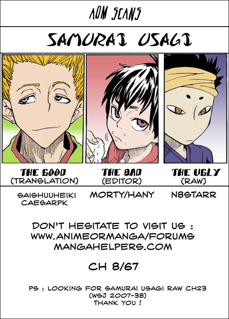 Samurai Usagi Chapter 8 page 20 - Chapter 8: What a Troublesome Guy You Are